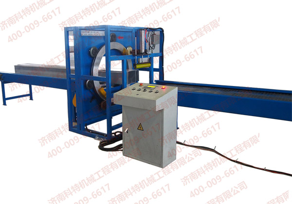 KTS-500A水平膠管纏繞包裝機(jī)--膠管纏繞機(jī)